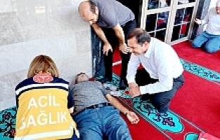 Camide Fenalaşan Vatandaşa İlk Müdahale Sağlık Müdüründen