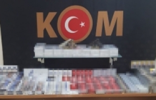 Manisa'da Kaçak Sigara ve Çay Ele Geçirildi