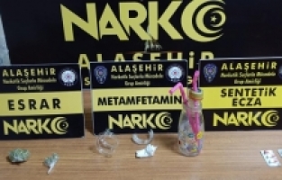 Manisa’da uyuşturucu operasyonu