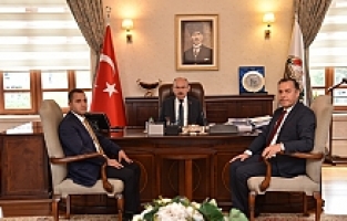 Turgutlu ve Kula'nın Yeni Kaymakamlarından Vali Karadeniz'e Ziyaret