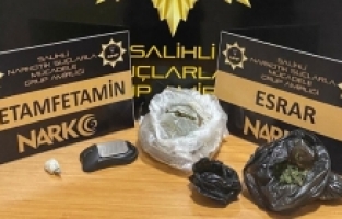 Salihli'de uyuşturucu operasyonu
