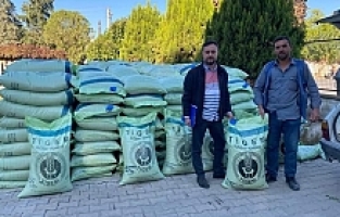 Sarıgöl’de Çiftçilere Buğday Tohumu Desteği