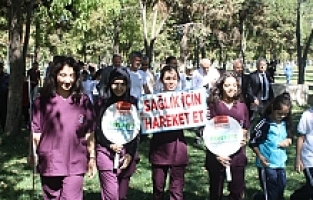 Turgutlu'da Sağlıklı Yaşam Yürüyüşü Yapıldı