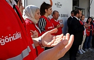 Türk Kızılay Manisa'dan Şehitler için Çorba Hayrı