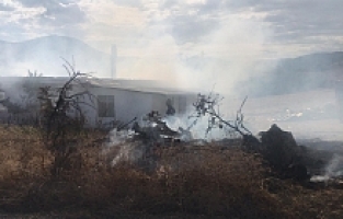 Baca Temizlerken Önce Çatı Alev Altı, Ardından Ev Yandı