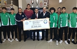 Salihli Belediyespor’a 20 Bin Liralık Başarı Ödülü