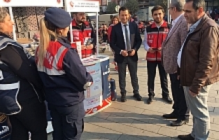 Salihli'de ‘Kadına El Kalkamaz’ konulu farkındalık çalışması