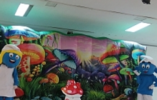 Şirinler Oyunu Sarıgöllü Öğrenciler için Sahnelendi