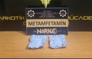 Manisa’da şüpheli otomobilden metamfetamin çıktı