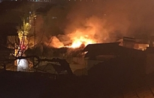 Alaşehir'deki Ev Yangını Korkuttu