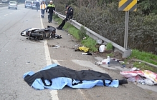 Kamyonetin Çarptığı Elektrikli Bisikletin Sürücüsü Öldü