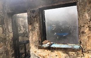 Yalnız Yaşayan Adamın Evi Yangında Küle Döndü