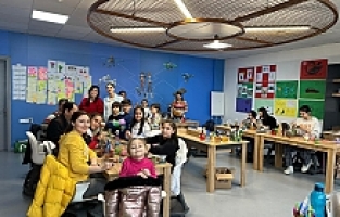 Öğrenciler, Veli - Çocuk Etkinliği ile Hem Eğlendi Hem Öğrendi