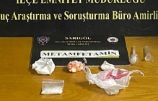 Sarıgöl'de uyuşturucudan 3 gözaltı, bir tutuklama