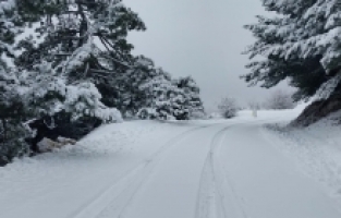 Şehzadeler’de Kar Mesaisi
