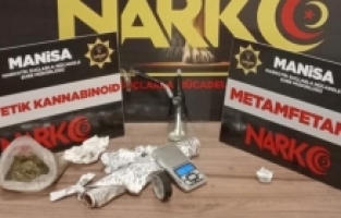 Manisa'da uyuşturucudan 3 kişi tutuklandı
