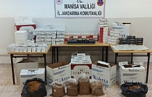 Manisa'da 3 farklı işyerine kaçak tütün operasyonu