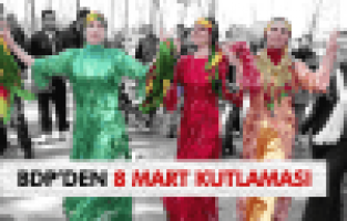 8 MART’I HALAYLARLA KUTLADILAR 