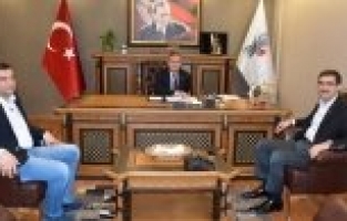 ABDULLAH TEKİN'DEN HASAN GERİTER'E ZİYARET