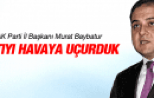 AK PARTİ İL BAŞKANI MURAT BAYBATUR 