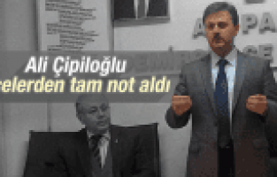 AK PARTİ MANİSA MİLLETVEKİLİ ADAY ADAYI ALİ ÇİPİLOĞLU İLÇELERDEN TAM NOT ALDI