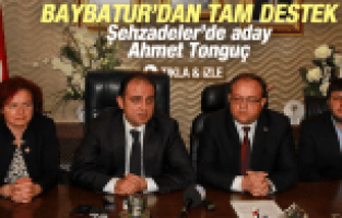 AK PARTİ ŞEHZADELER'DE AHMET TONGUÇ ADAY