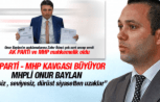 AK PARTİ VE MHP'NİN ÇÖP KAVGASI BÜYÜYOR