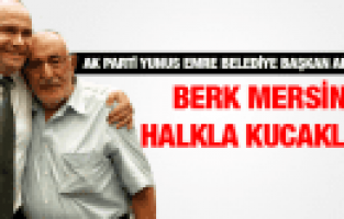 AK PARTİ YUNUS EMRE BELEDİYE BAŞKAN ADAY ADAYI BERK MERSİNLİ HALKLA KUCAKLAŞTI