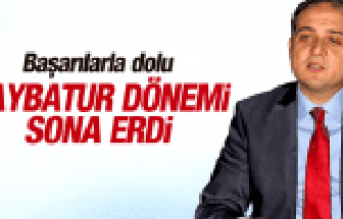 AK PARTİ'DE MURAT BAYBATUR DÖNEMİ SONA ERDİ