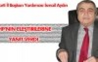 AK PARTİ’DEN CHP’YE JET YANIT 