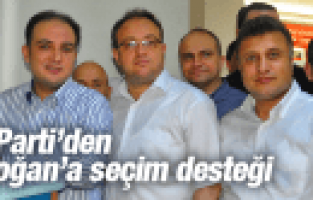 AK PARTİ'DEN RECEP TAYYİP ERDOĞAN'A DESTEK