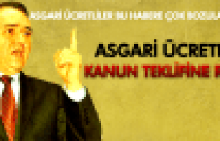 Akçay asgari ücretlinin sözcüsü oldu 