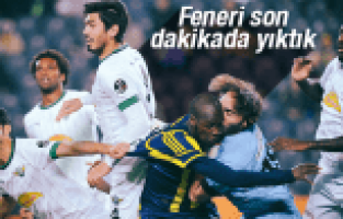 AKHİSAR BELEDİYESPOR FENERİ KADIKÖY'DE DEVİRDİ