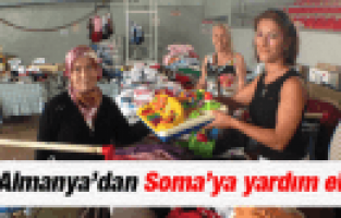 ALMANYA'DAN SOMA'YA YARDIM ELİ