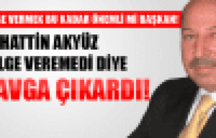 Bahattin Akyüz Kavga Çıkardı!