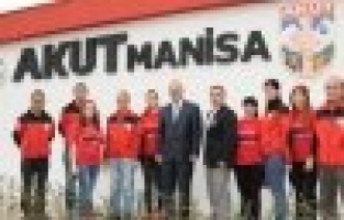BAŞKAN ERGÜN MANİSA AKUT'TA