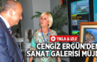 Başkan Ergün, Sanat Galerisini Müjdeledi
