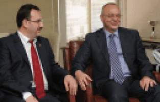 Başkan Ergün Vakıflar Bölge Müdürü İba’yı Ağırladı