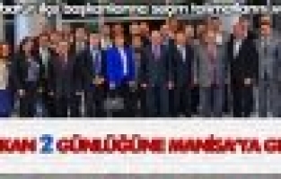 BAYBATUR, İLÇE BAŞKANLARIYLA TOPLANTI YAPTI