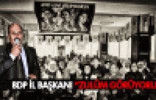 BDP Manisa İl Başkanı Kerem Taylan ZULÜM GÖRÜYORUZ