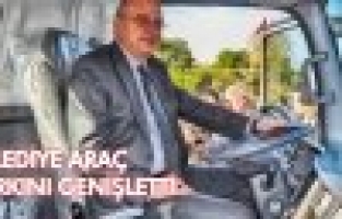 BELEDİYE YENİ ARAÇLAR ALDI