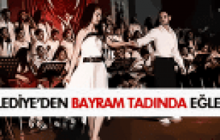 Belediye’den çocuklara bayram tadında eğlence