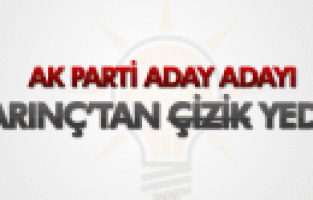 BÜLENT ARINÇ AK PARTİ ADAY ADAYINI ÇİZDİ