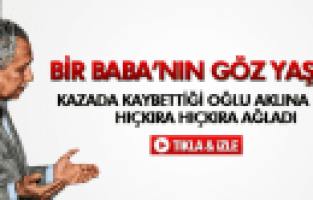 BÜLENT ARINÇ'IN RAHMETLİ OLAN OĞLU AKLINA GELDİ HIÇKIRIKLARINI TUTAMADI