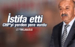 CAHİT KAPLAN MİLLETVEKİLİ ADAYLIĞI İÇİN CHP İL BAŞKANLIĞI'NDAN İSTİFA ETTİ