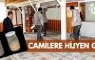 CAMİLERE BELEDİYE ELİ DEĞDİ 