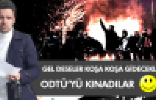 CBÜ ÖĞRENCİLERİ ODTÜ'YÜ KINADI