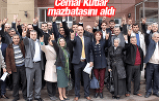 CEMAL KUTLAR MAZBATASINI ALDI