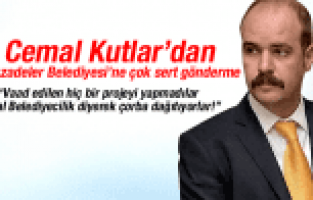 CEMAL KUTLAR'DAN ŞEHZADELER BELEDİYESİ'NE ÇOK SERT GÖNDERME