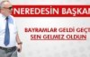 Cengiz Ergün Bayram'a Katılmadı